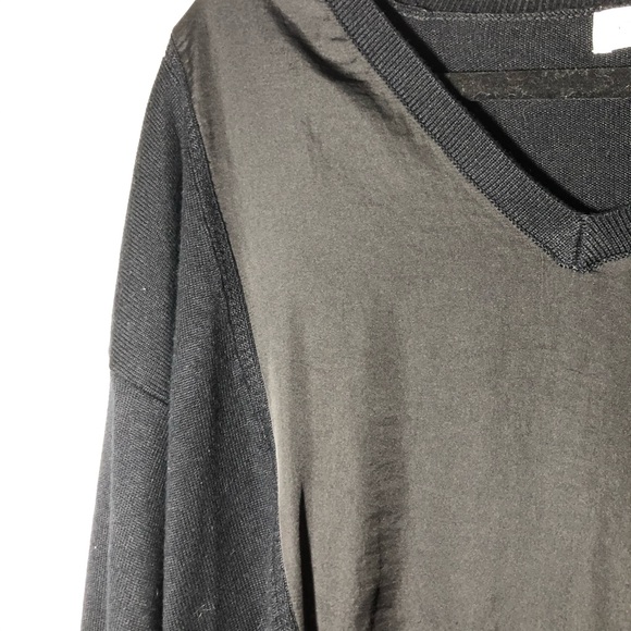 Calvin Klein Mixed Media Sweater🖤 - Picture 4 of 10